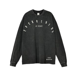 Image of Everything At Stake Gray Long Sleeve