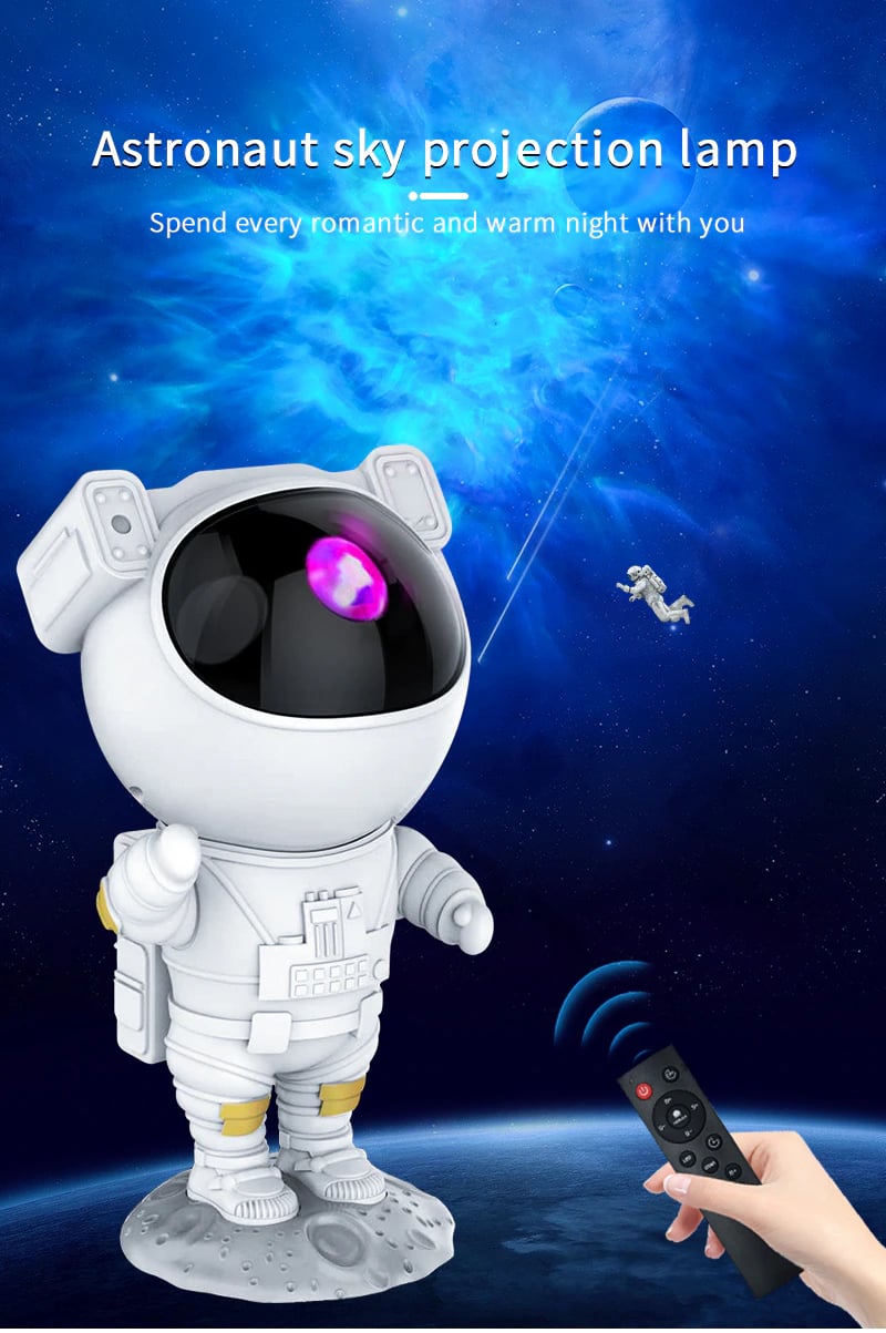 Image of Astronaut Galaxy Star Projector