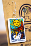 THE SUN // Tarot Card // Earrings 