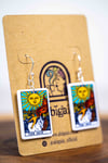 THE SUN // Tarot Card // Earrings 