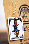  THE HANGED MAN // Tarot Card // Earrings 