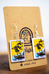 THE FOOL // Tarot Card //  Earrings