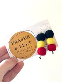 Pride 🖤💛❤️ Earrings 