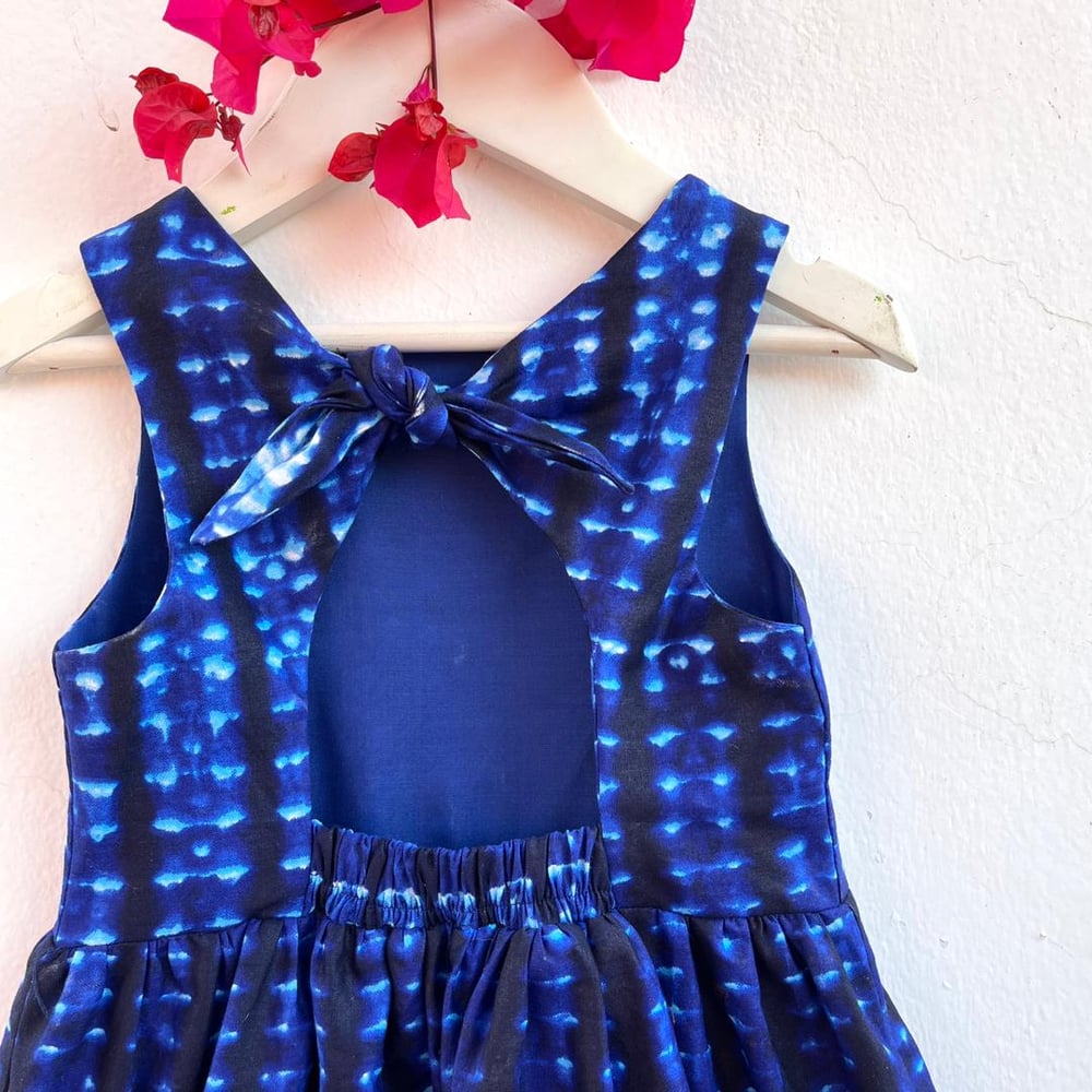 Image of Sunday Dress in Indigo