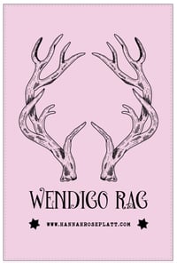 Image 1 of THE Wendigo Rag! - Jumbo Cotton Tea Towel