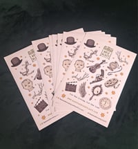 Image 2 of Deathbed Confessions Sticker Sheets 