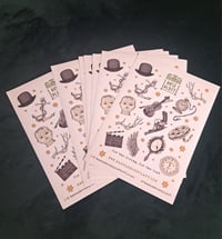 Image 2 of Deathbed Confessions Sticker Sheets