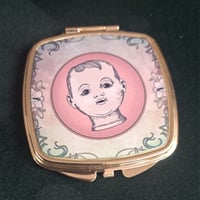 Image 1 of 'The Wayward Doll' Compact Mirror