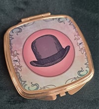 Image 1 of 'The Quiet Conductor Of Good Deeds' Compact Mirror 
