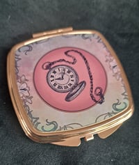 Image 1 of 'No Time For Regret' Compact Mirror 