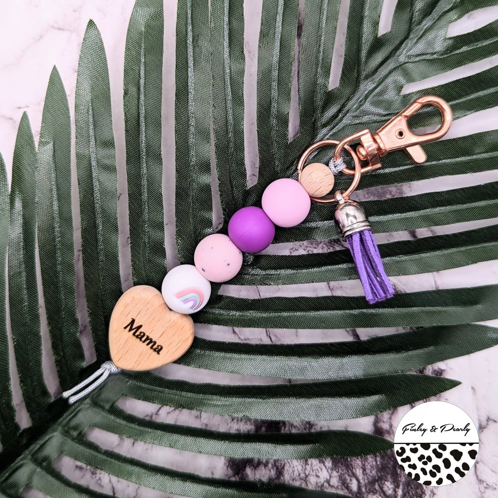 KEYRING: Engraved Heart