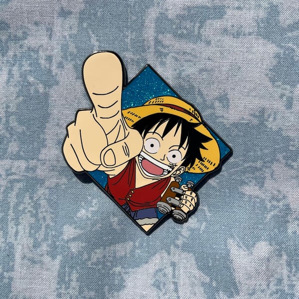 Image of Luffy Pointing