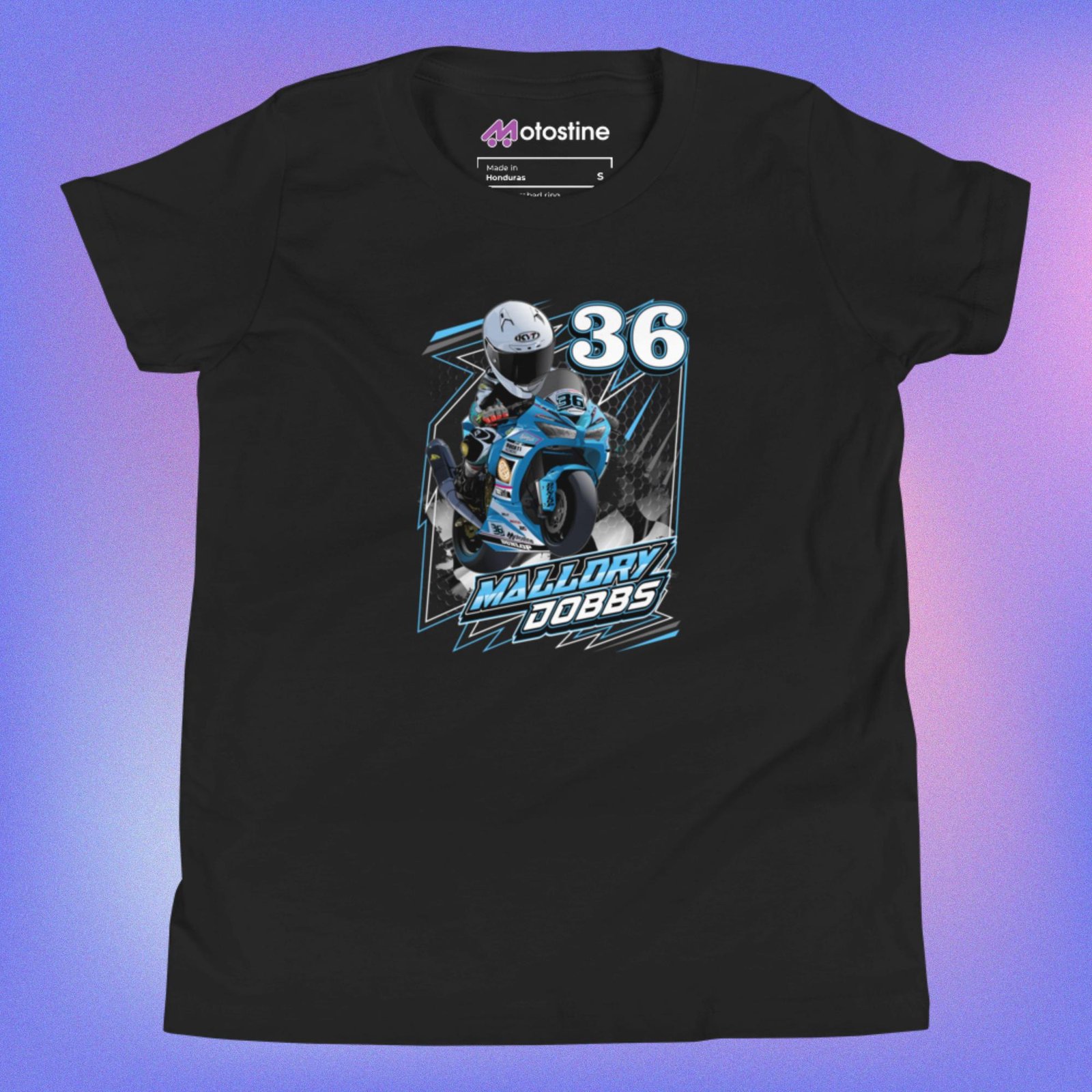 MALLORY DOBBS RACING ZX YOUTH TEE | Motostine