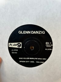 Image 3 of Glenn Danzig- Who Killed Marilyn 7” ORIGINAL 