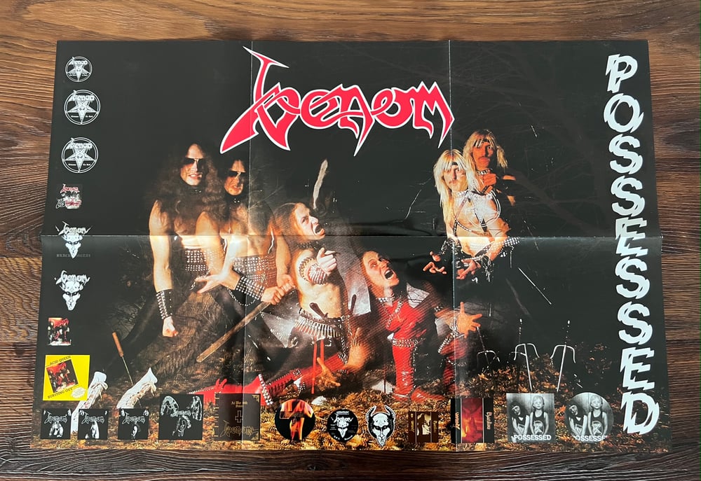Venom - possessed grey splattered Vinyl 