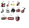 Band Shoe Charm /  Drums  / Trumpet  / Guitar / Music Notes  / Piano / RBD / Rebelde