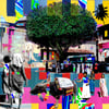 Greeting Cards Exotic Locations, Cairo, India Set of 4 