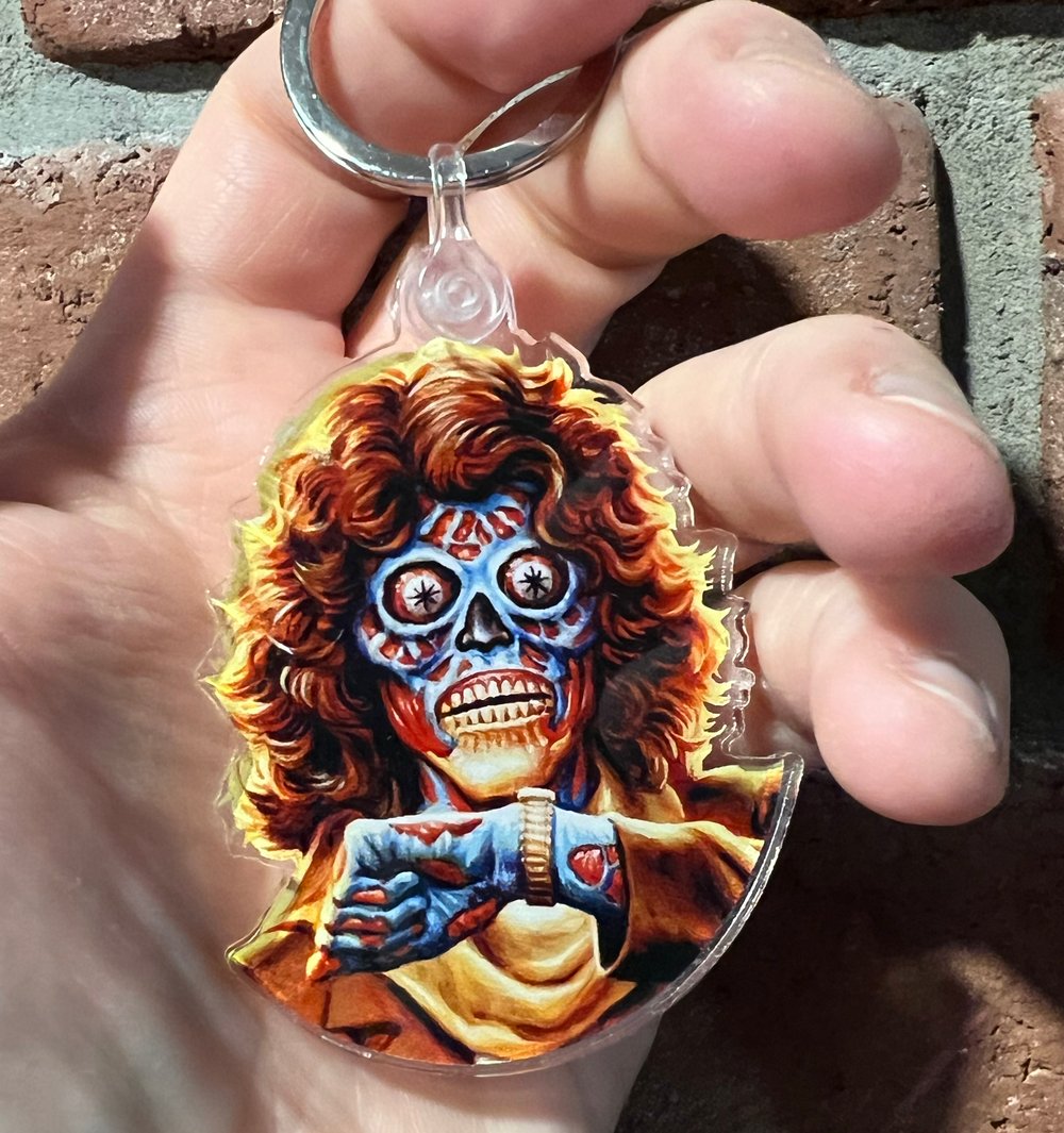 Consume (Female Ghoul) Keychain
