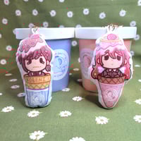 Image 2 of Chainsaw Ice Cream Keychain plush