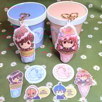 Image 1 of Chainsaw Ice Cream Keychain plush