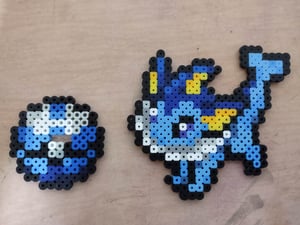 Image of Eeveelutions pixel art