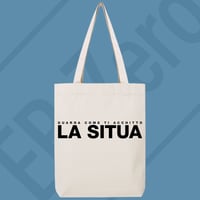Image 2 of Tote Bag Canvas - LA SITUA (EBZ008)