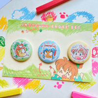 Shippo Drawing Badge Set