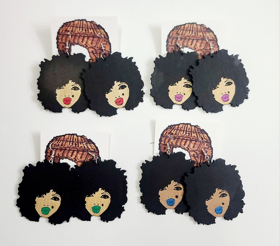 Image of Fro Babe Earrings