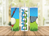 Dad Golf 20oz Tumbler