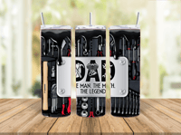 20oz Dad Legend Mechanic Tumbler