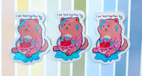 Image 4 of "Trying My Best" Chow Chow Sticker