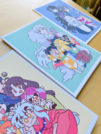 Image 3 of Inuyasha Group Prints