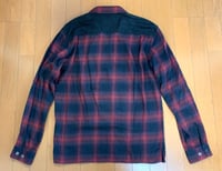 Image 4 of John Undercover 2019aw undercoverism rayon plaid shirt, size 3 (M)