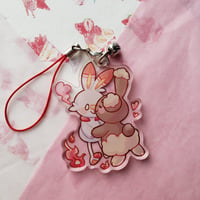 Image 1 of Scorbunny Buneary Charm