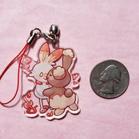 Image 3 of Scorbunny Buneary Charm