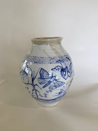 Image 2 of tall biodiversity vase