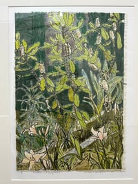 Banksia and Day Lilies 2 (Framed)
