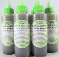 Image 1 of Herbal Anti Gray Hair Serum 8 oz