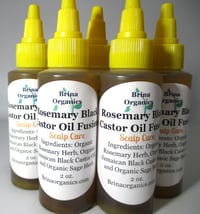 Image 1 of Rosemary Black Castor Scalp Oil Fusion, Scalp Care 2 oz.