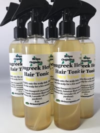 Image 1 of Organic Fenugreek Herbal Hair Tonic, Potent Formula