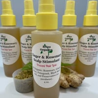Image 1 of Ginger & Rosemary Herbal Hair Tonic, Refreshing Hair Spray