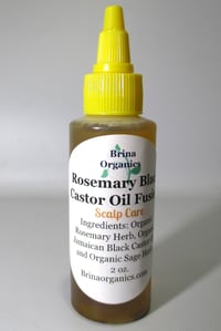 Image 2 of Rosemary Black Castor Scalp Oil Fusion, Scalp Care 2 oz.