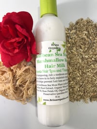 Image 5 of Sea Moss &amp; Marshmallow Root Herbal Leave-in Hair Milk/Conditioner 4 oz., 8 oz. or 16 oz.