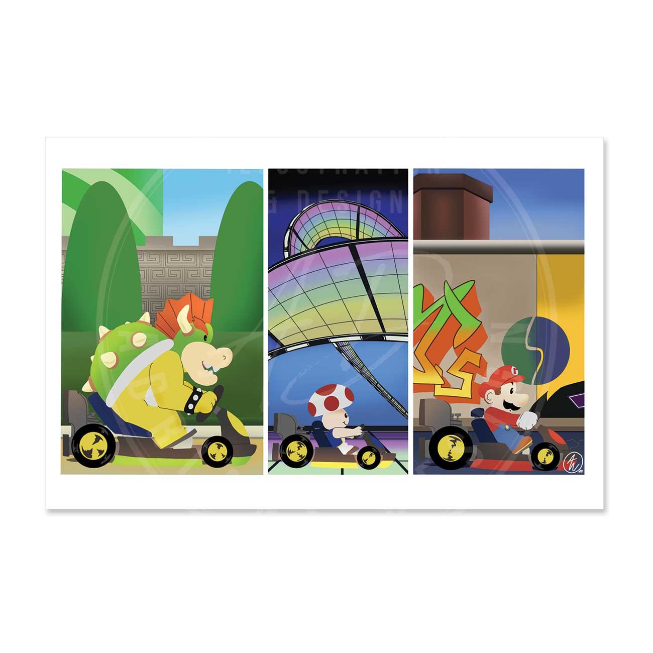 Mario Kart Poster
