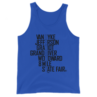 Image 5 of East Detroit Streets Men's Tank Top