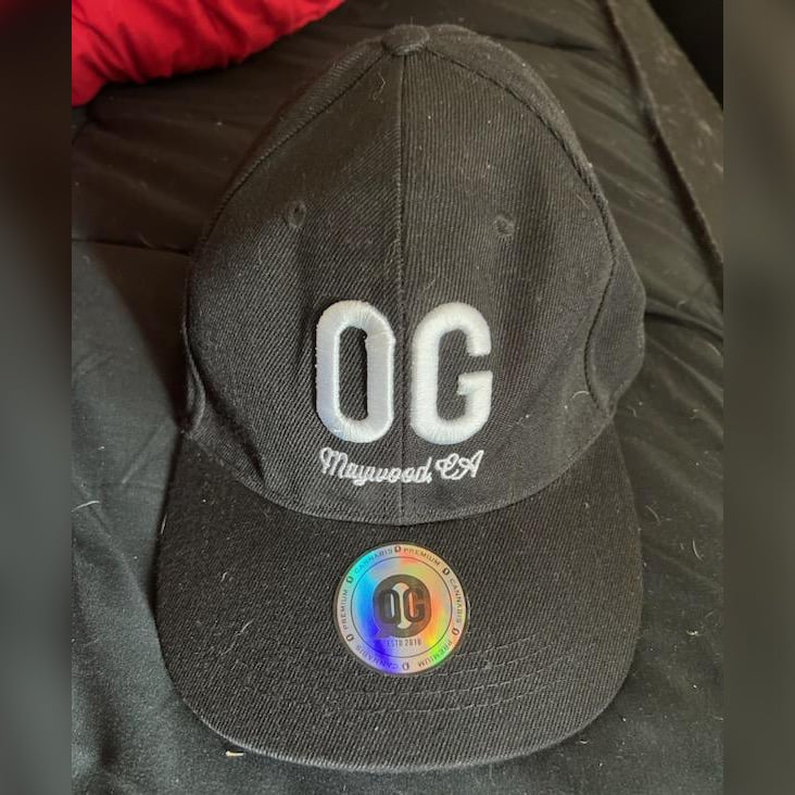 Worn OG Maywood, CA Hat + Free Signed 8x10