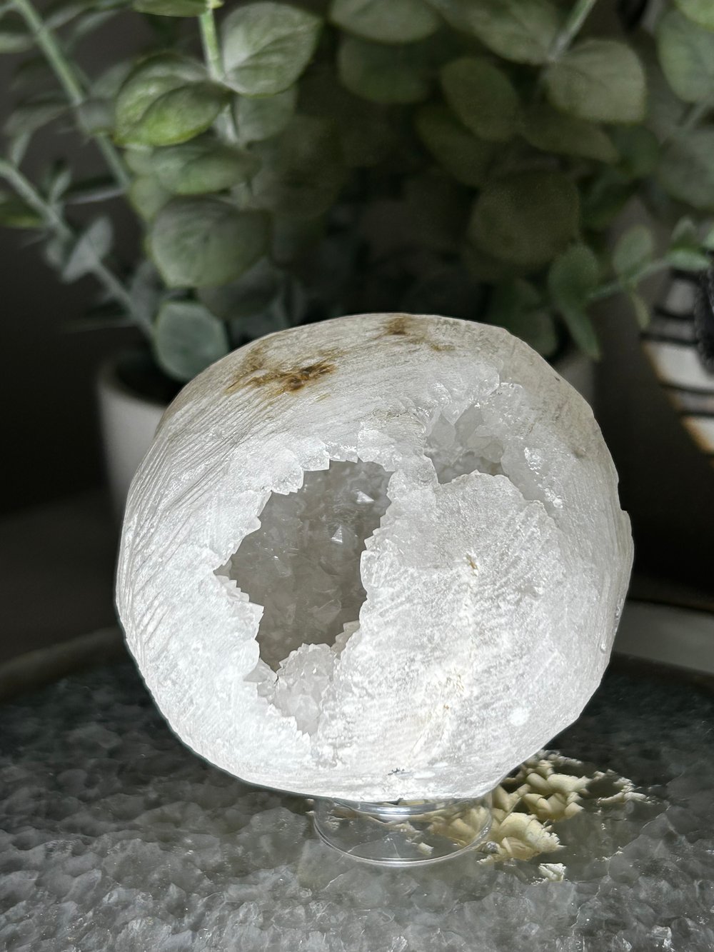 Quartz Geode Sphere #419