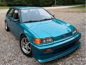 Image of EC Works Style Group-A N7 Dry Carbon Aero Universal Mirrors 