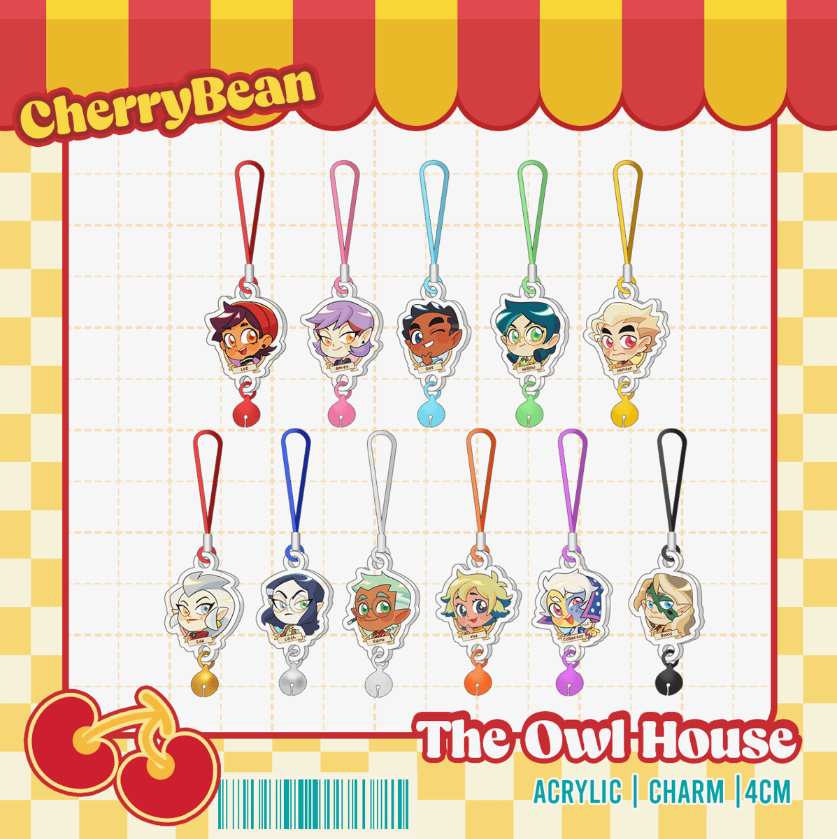 The Owl House Acrylic Charms (6.5cm/2.5inches)