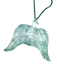 Image 1 of thunderbird statment necklace with Rumi quote